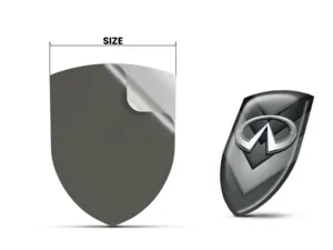 Infiniti Stickers Vitre Arrière Moderne Max Stylé Pro Résistant